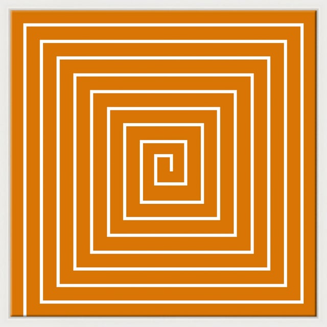 Homage to Stella in Orange, Framed Art Print from The Scholar Series by David Phoenix ABOUT THE SCHOLAR SERIES BY DAVID...
