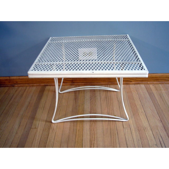 Homecrest Bottemillier Patio Garden Coffee and 3 Accent Tables, Attributed - Set of 4 For Sale - Image 9 of 12