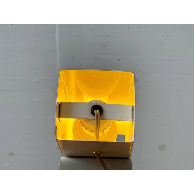 Vintage Metal Table Lamp, 1980s For Sale - Image 14 of 17