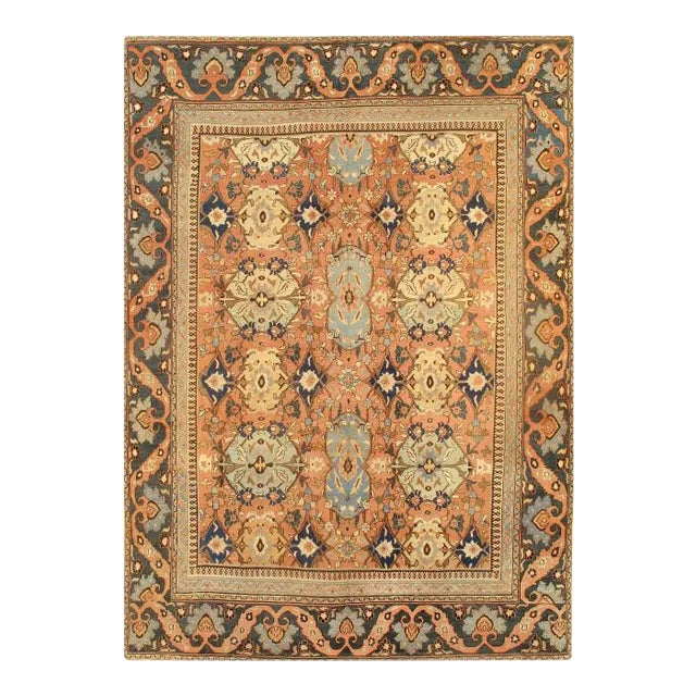 Pasargad Rust Persian Antique Dorokhsh - 9' X 12'.9'' For Sale