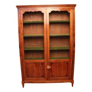Antique Bookcase in Cherry Wood, 1800s For Sale