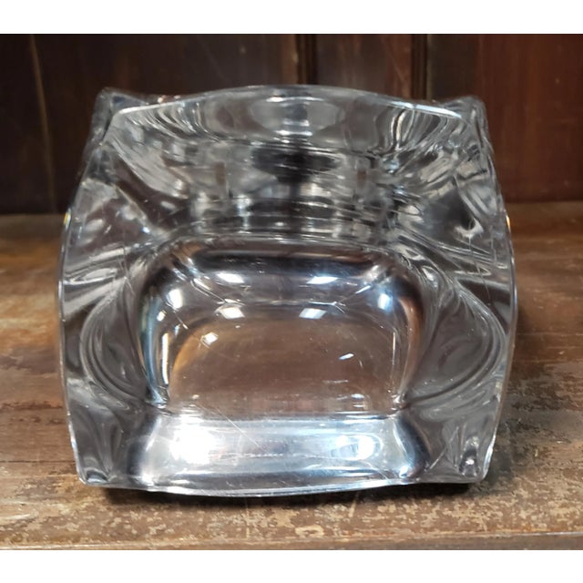 Vintage 1970's French Daum Crystal Owl Sculpture For Sale In New Orleans - Image 6 of 7