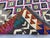 4'2" X 5'10" Multicolor Afghan Chobi Geometric Wool Flatweave Kilim Rug For Sale - Image 9 of 16