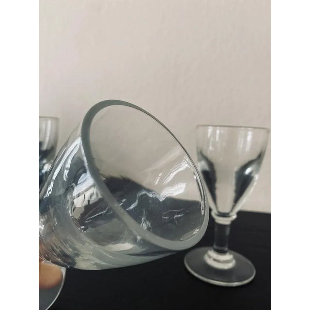 French Pastis Glasses, 1900s, Set of 4 For Sale - Image 6 of 11