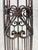 Rustic Mid 20th Century Hand‑Forged Wrought Iron Garden Obelisk / Trellis For Sale - Image 3 of 8