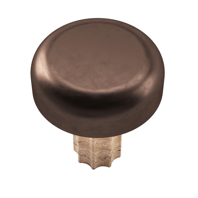 FLUTED COLUMN Rechargeable Cordless LED Table Lamp, 3-Levels Brightness Touch Sensor Control, Travertine / Chocolate Bronze For Sale - Image 13 of 14