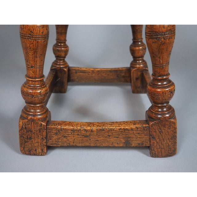Antique 17th Century English Joint Stool For Sale In Dallas - Image 6 of 18