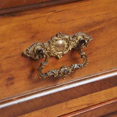 Antique Walnut Mirrored Cabinet, 1880 For Sale - Image 3 of 18
