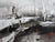 Wood Large Mid 20th Century Atmospheric Harbor Scene by Charles C. Gruppe Zantman Gallery Provenance For Sale - Image 7 of 17