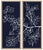Hable Cherry Blossom I and II by Susan Hable For Sale - Image 4 of 4