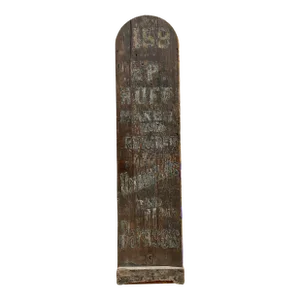 Vintage Boho Folk Art Blade Sign