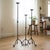 The Hammered Classic Trio: Floor Candelabra Set ️ Combine the solidity of traditional ironwork with the beauty of...