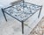 This solid iron stock coffee table is the type of classic design that works with any decor from the last 400 years right...