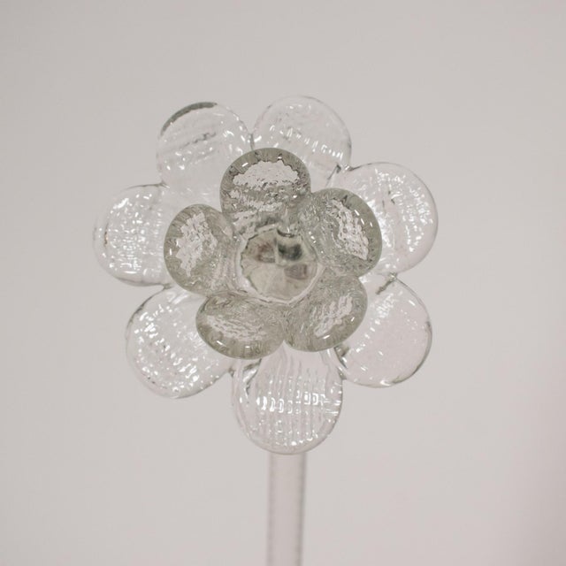 Late 20th Century Vintage Baroque Style Quilted Cristallo Murano Chandelier For Sale - Image 5 of 12