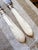 Antique Mother of Pearl and Silver Plated Flatware Service for 12 For Sale - Image 13 of 16