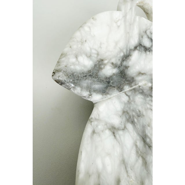 Mid 20th Century 1950s Italian Alabaster Leaf Bowl For Sale - Image 5 of 12