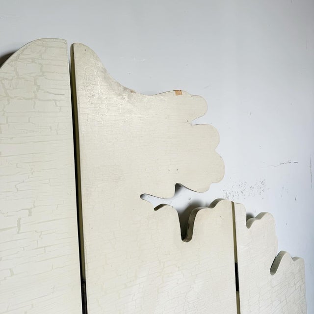 Chinese Hand Carved Flowers and Ducks Sculpted Room Divider Screen - 8 Panels For Sale - Image 10 of 12