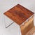Side Table with Leather Magazine Rack by Brabantia, Netherlands, 1960s For Sale - Image 6 of 7