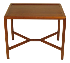 1950s Vintage Edward Wormley for Dunbar Walnut Table