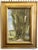 Robert Maione (American, 1932-1987) Original Signed and Framed Oil Painting on Canvas Titled 'Wooded Road by a River' C1976 For Sale - Image 15 of 18