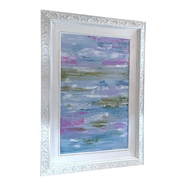 Coastal "Tranquil Drift” by L. Anderson For Sale - Image 3 of 6