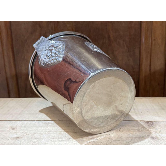 Silver-Plated Champagne Bucket from Morlant Reims, 1930s For Sale - Image 3 of 7
