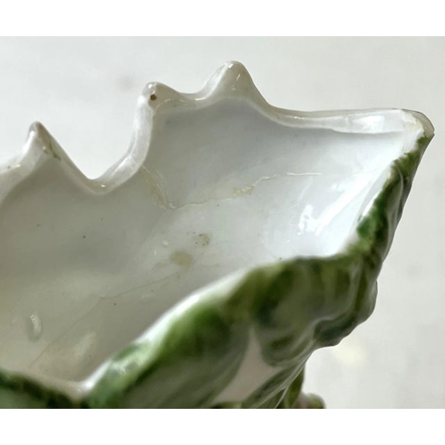 Early 1900's Roycroft Porcelain Style Arts and Crafts Briar Patch Miniature Vases- a Pair For Sale - Image 11 of 12