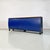 1980s Modern Italian Blue Black Wood Sideboard attributed to Umberto Asnago for Giorgetti, 1982 For Sale - Image 5 of 18