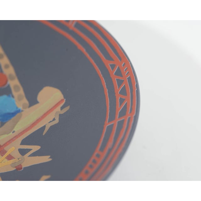 Rosenthal Gilbert Portanier Rosenthal Ceramic Bowl For Sale - Image 4 of 8