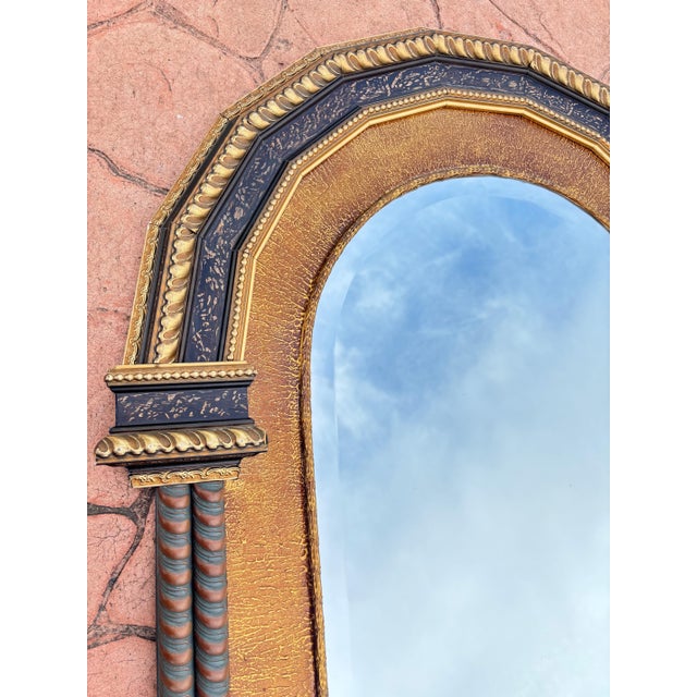 Late 20th Century Wall Mirror Neoclassical Style For Sale - Image 6 of 10
