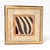 Art Deco Contemporary Framed Schumacher Zèbre Épinglé Textile Wall Art For Sale - Image 3 of 4