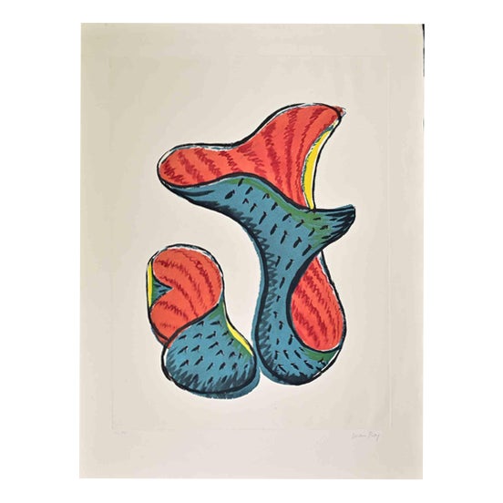 Man Ray, Trasfiguration d'un Cactus, Etching, 1960s For Sale