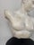 Early 21st Century Rh Roman Discus Thrower Classical Sculpture Fragment on Stand For Sale - Image 5 of 12