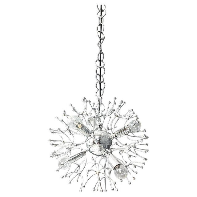 Vintage Sputnik Chandelier from Sciolari, 1960s For Sale - Image 12 of 12