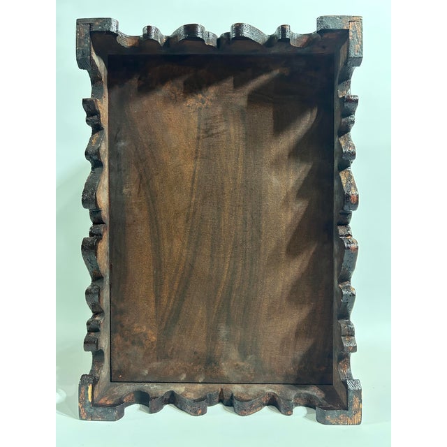 Late 20th Century Korean Jwagyeong, Folding Mirror Zeldova Wood Box With Drawer - 1 Piece For Sale - Image 10 of 10