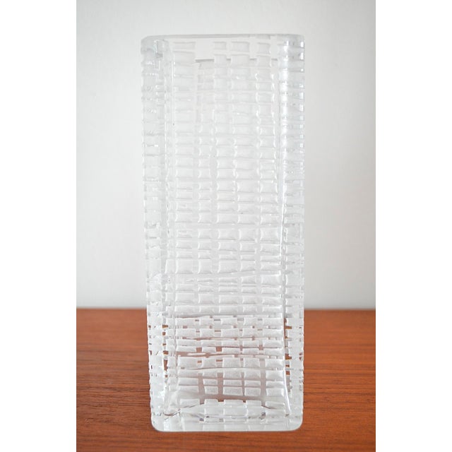 Glass Vintage Glass Vase attributed to Horst Tünselmann for Peill & Putzler, 1960s For Sale - Image 7 of 7