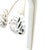 Traditional 1990s Pair of Tiffany & Co Puffed Omega Back Earrings Non Pierced Sterling Silver Estate For Sale - Image 3 of 6