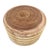 Solid heavy monkey pod wood round side / coffee table. Natural raw finish with beautiful tones and wood grain. Sanded...