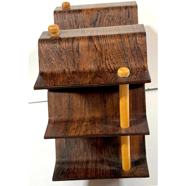 Torsten Johansson Swedish Bentwood Modular Wine Rack, 1960s For Sale - Image 4 of 11