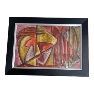 Mid 20th Century Abstract Collage by Carol Crain