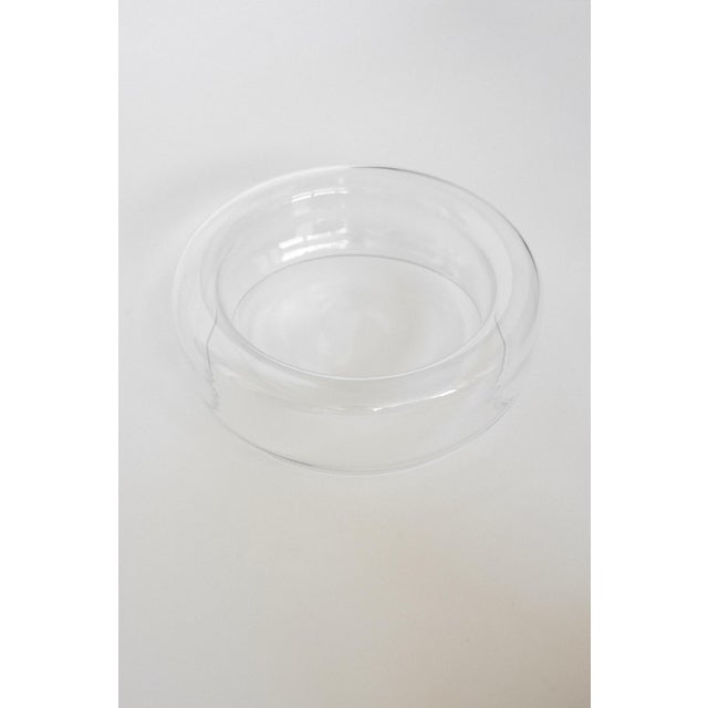Vintage Floating Glass Bowl For Sale - Image 4 of 11