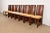 Frank Lloyd Wright Sculpted Mahogany High Back Side Chairs or Dining Chairs, Pair For Sale - Image 11 of 12