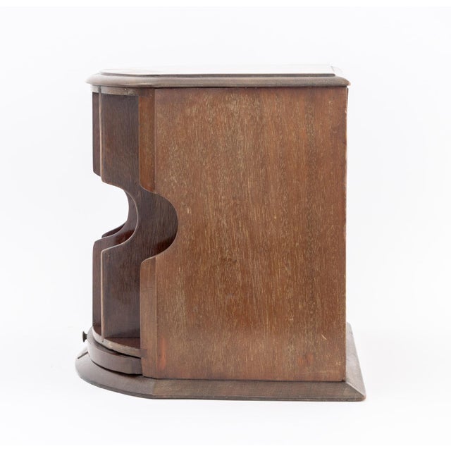 Brown Edwardian Mahogany Letter Rack For Sale - Image 8 of 10