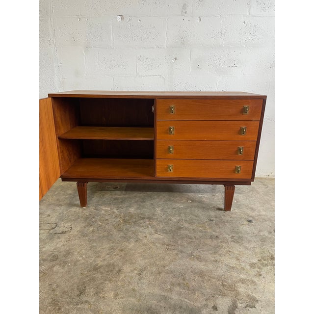 Danish Modern Sideboard or Console by Peter Lovig Nielsen For Sale - Image 9 of 10