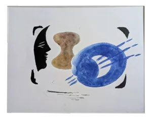Georges Braque, Still Life and Girl Profile, Limited Edition Phototype, 1962