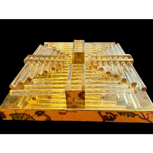 Flush Mount or Wall Light by Ernst Palme, West Germany, 1970s-1980s For Sale - Image 4 of 8