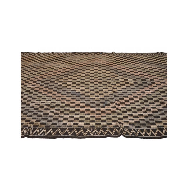 1970s Unique Embroidered Vintage Kilim Rug - 5`9″ X 8`7″ For Sale - Image 5 of 6
