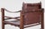 Brown Safari Chair by Kaare Klint, Denmark, 1950 For Sale - Image 8 of 10