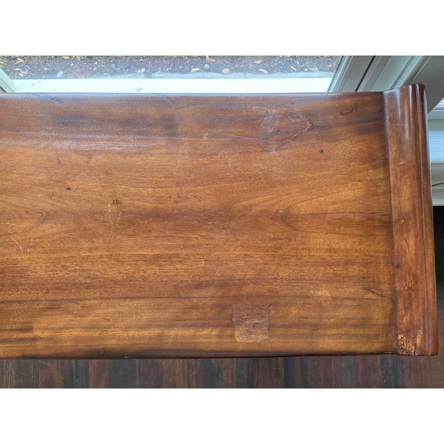 19th Century Chinese Hand-Carved Altar Console Table For Sale - Image 4 of 9