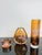 A rare three-piece art glass collection designed by Petr Hora for the Škrdlovice glassworks in Czechoslovakia in 1983. The...